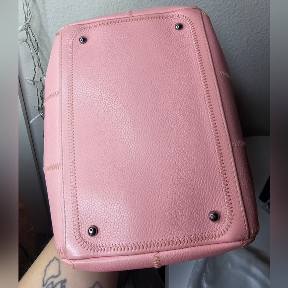 Chanel Soft Pink Caviar Vintage Bowlero Bag & COA! - Picture 5 of 15